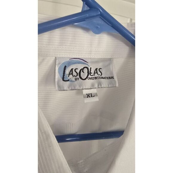 Las Olas Embroidered 50's Car Show Button Down Shirt Mens XL DAD FATHERS DAY - Picture 8 of 13